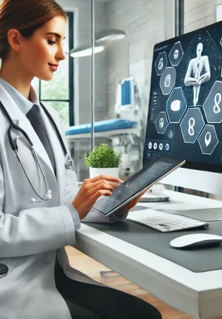 gestionando citas médicas con tecnología avanzada.